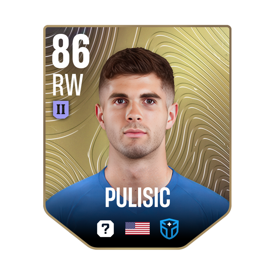Christian Pulisic 86 OVR Mastery 2 Card | UFL Scout